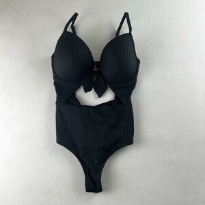 Women's Light Lift Cut Out One Piece Swimsuit - Shade & Shore Black 32DDD